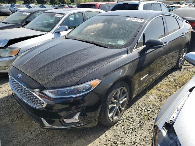 FORD FUSION TIT 2019 with VIN 3FA6P0RU3KR140063 - Photo from auction