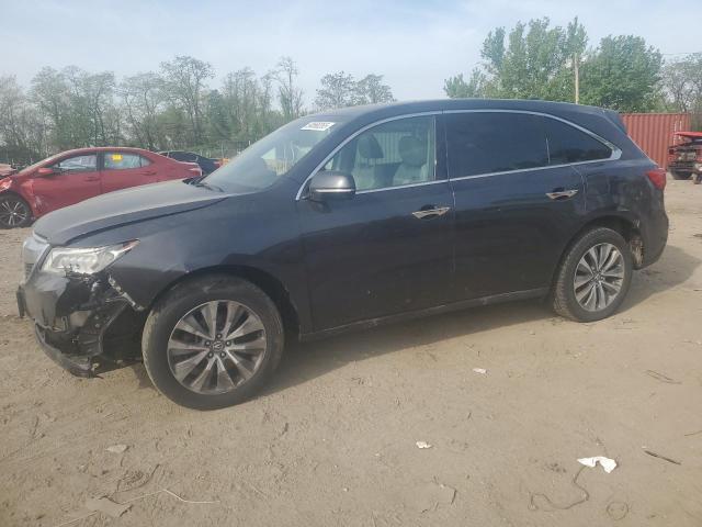 ACURA MDX TECHNO 2015 with VIN 5FRYD4H45FB017553 - Photo from auction