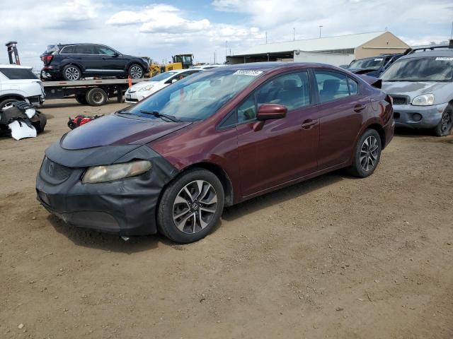 HONDA CIVIC EX 2014 with VIN 19XFB2F82EE022416 - Photo from auction