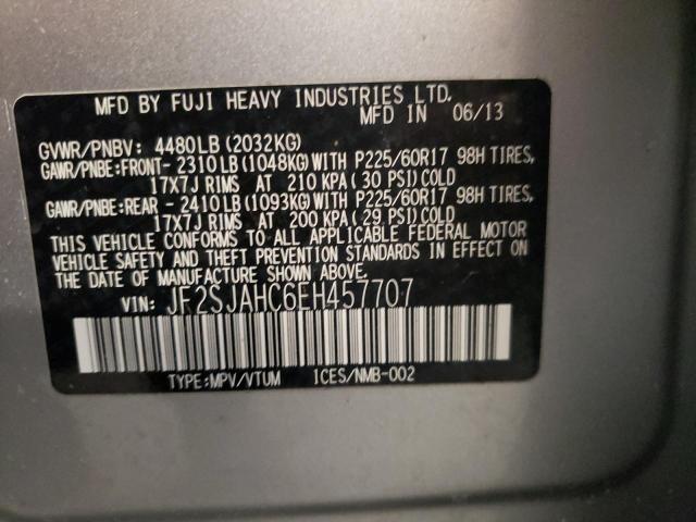 Photo 14 from auction – 2014 SUBARU FORESTER 2 with VIN JF2SJAHC6EH457707