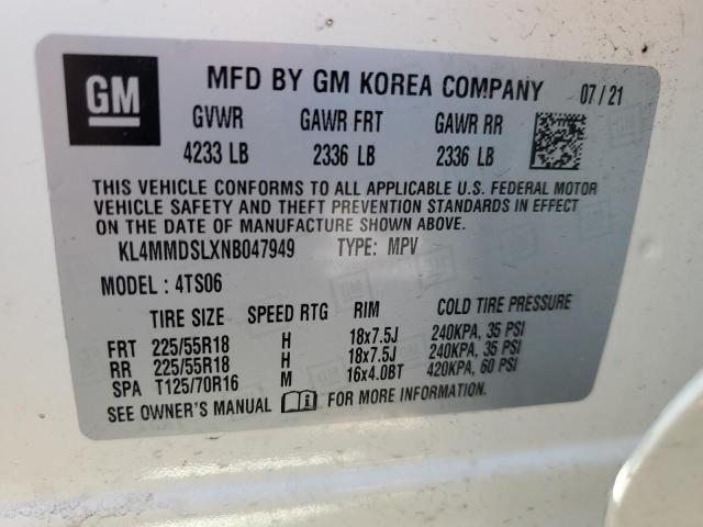 Photo 14 from auction – 2022 BUICK ENCORE GX with VIN KL4MMDSLXNB047949