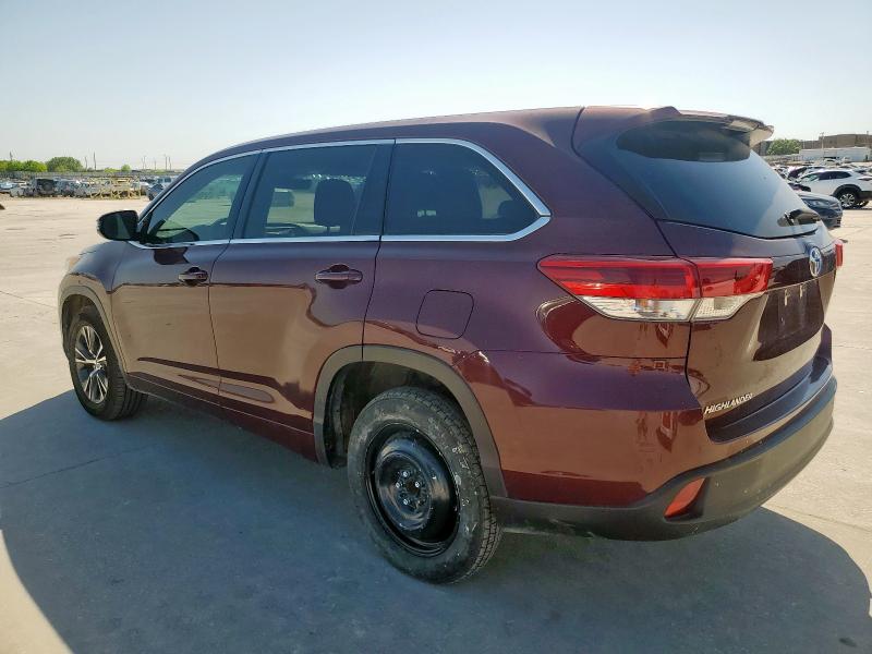 Photo 2 from auction – 2017 TOYOTA HIGHLANDER with VIN 5TDZARFH7HS032569