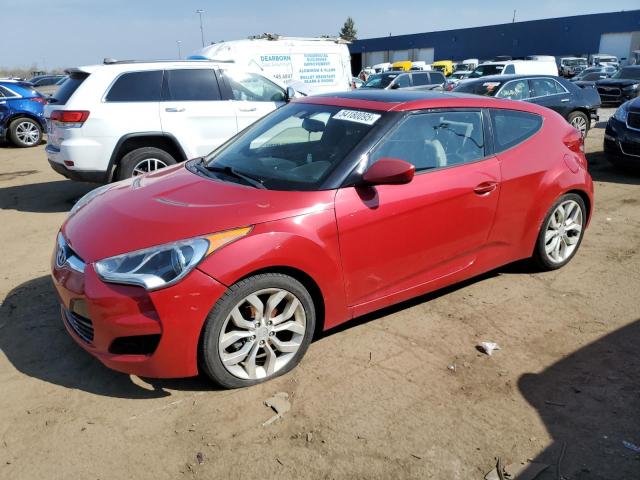 HYUNDAI VELOSTER 2013 with VIN KMHTC6AD4DU143231 - Photo from auction
