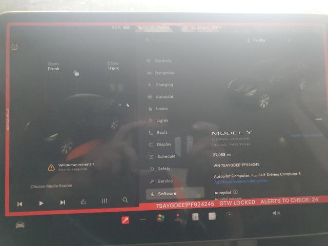 Фото 9 с аукциона – 2023 TESLA MODEL Y с VIN 7SAYGDEE1PF924245