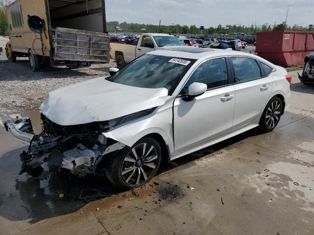 HONDA CIVIC EX 2023 with VIN 2HGFE1F73PH308955 - Photo from auction