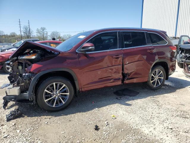 TOYOTA HIGHLANDER 2018 con VIN 5TDJZRFH4JS833438 - Foto de la subasta