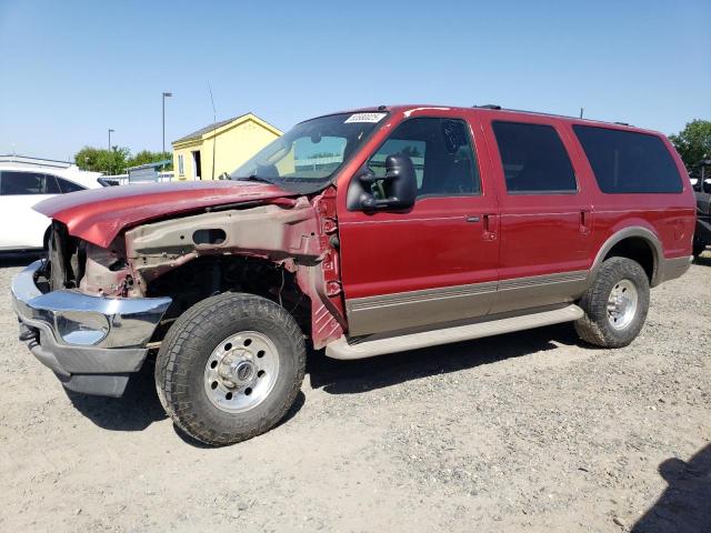 FORD EXCURSION 2003 with VIN 1FMSU45PX3EB66734 - Photo from auction