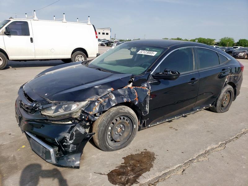 HONDA CIVIC LX 2019 with VIN 19XFC2F67KE013203 - Photo from auction