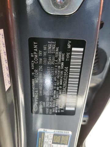 Photo 14 from auction – 2016 HYUNDAI TUCSON LIM with VIN KM8J33A28GU028544