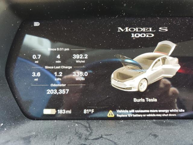 Photo 9 from auction – 2017 TESLA MODEL S with VIN 5YJSA1E28HF227830