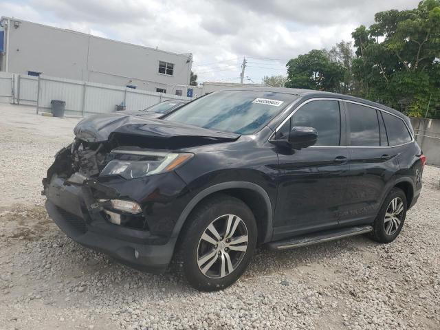 HONDA PILOT EXLN 2016 with VIN 5FNYF5H77GB024646 - Photo from auction