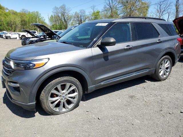 FORD EXPLORER X 2021 with VIN 1FMSK8DH1MGA29114 - Photo from auction
