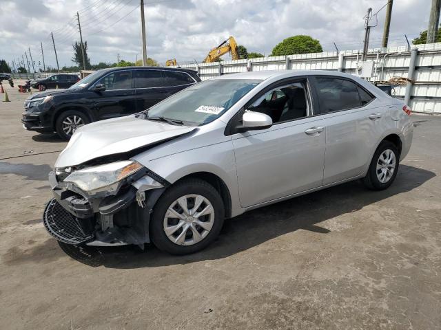 TOYOTA COROLLA L 2016 with VIN 2T1BURHE5GC739351 - Photo from auction