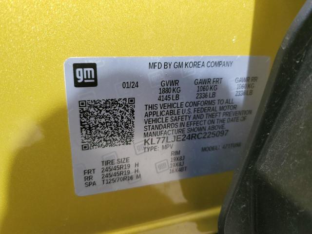 Photo 14 from auction – 2024 CHEVROLET TRAX 2RS with VIN KL77LJE24RC225097