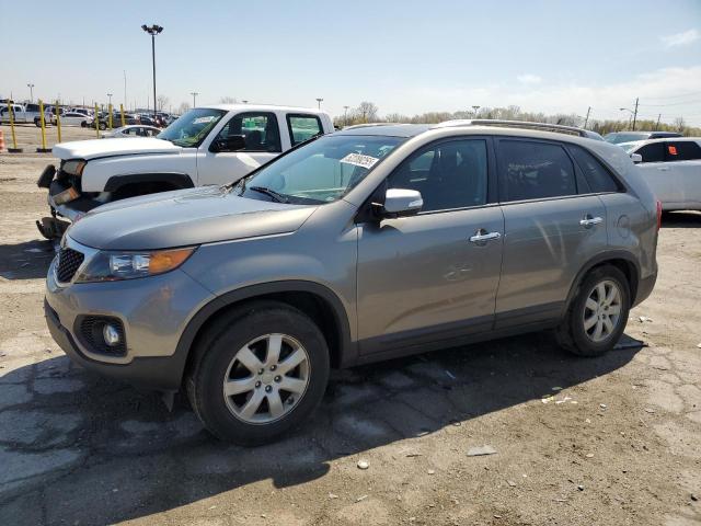 KIA SORENTO LX 2013 with VIN 5XYKT4A69DG381695 - Photo from auction