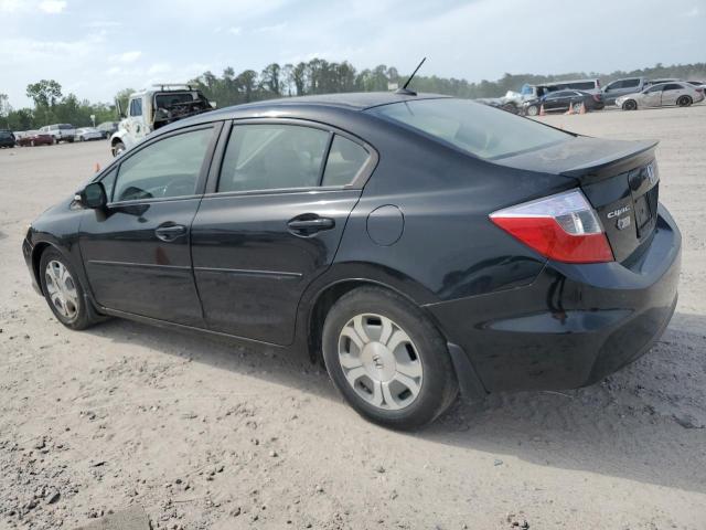 Photo 2 from auction – 2012 HONDA CIVIC HYBR with VIN JHMFB4F38CS009890