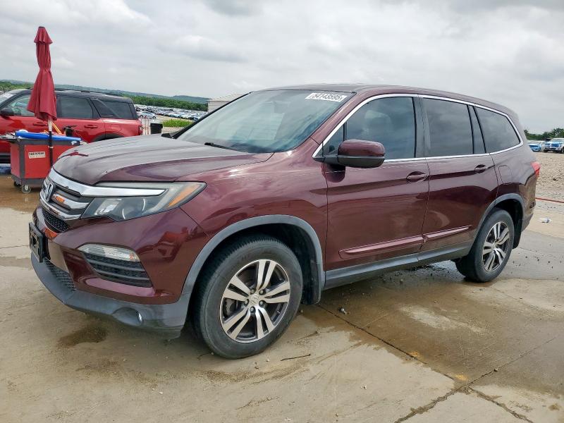 HONDA PILOT EXLN 2016 with VIN 5FNYF5H74GB017864 - Photo from auction