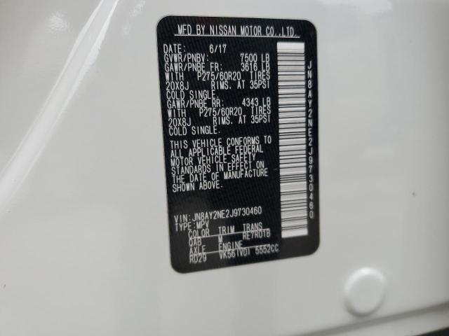 Photo 14 from auction – 2018 NISSAN ARMADA PLA with VIN JN8AY2NE2J9730460