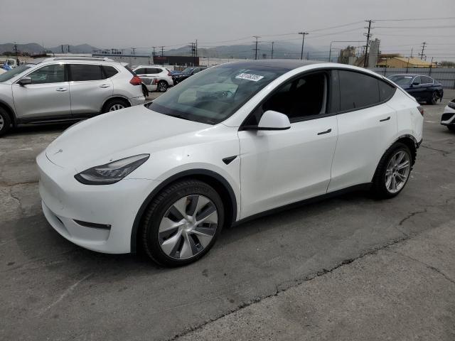 TESLA MODEL Y 2021 with VIN 5YJYGAEE1MF295660 - Photo from auction