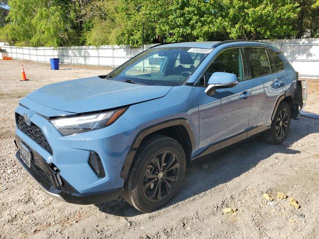 TOYOTA RAV4 SE 2022 with VIN JTM16RFV0ND047684 - Photo from auction