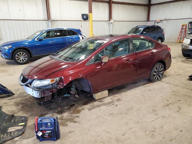 HONDA CIVIC EXL 2015 with VIN 2HGFB2F93FH501458 - Photo from auction