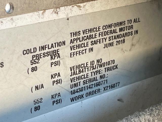 Photo 10 from auction – 2018 ISUZU NPR with VIN JALB4T179J7W01070