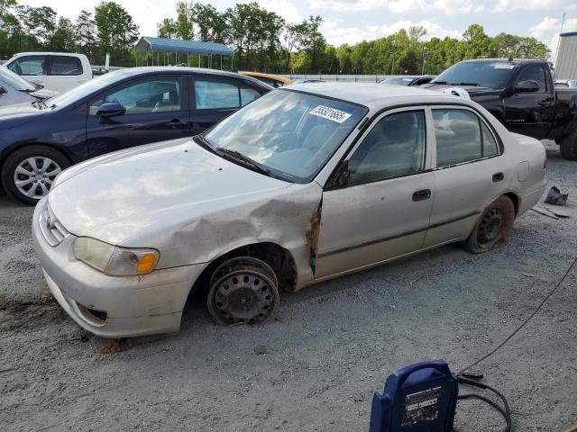 TOYOTA COROLLA CE 2002 with VIN 2T1BR12E62C537249 - Photo from auction