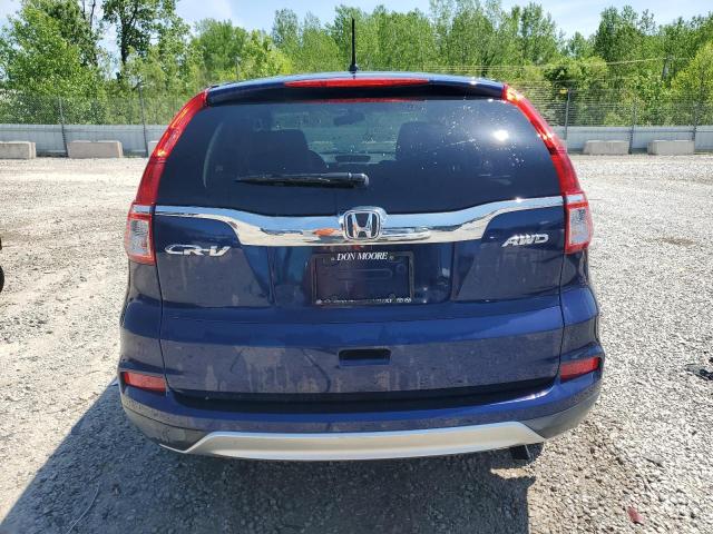 Photo 6 from auction – 2016 HONDA CR-V EX with VIN 2HKRM4H59GH718467
