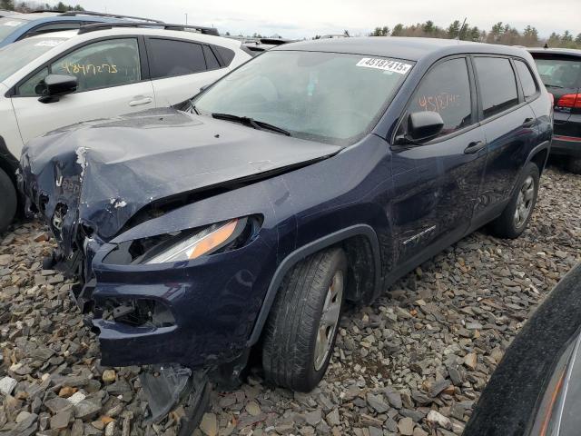 JEEP CHEROKEE S 2015 with VIN 1C4PJLAB7FW516360 - Photo from auction