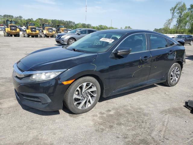 HONDA CIVIC EX 2017 with VIN 19XFC2F76HE019981 - Photo from auction