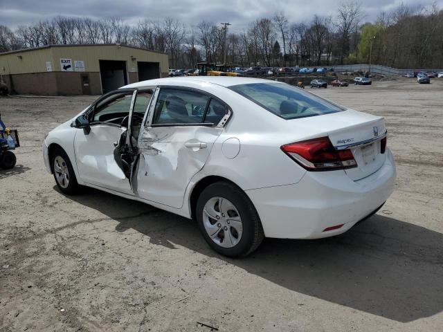 Photo 2 from auction – 2015 HONDA CIVIC LX with VIN 19XFB2F57FE054396