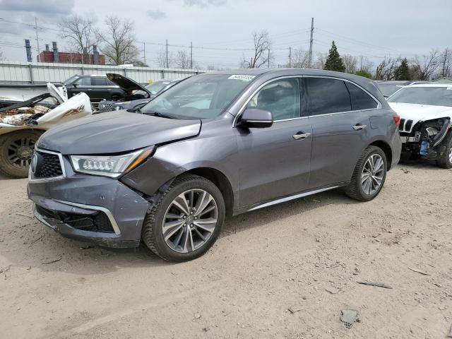 ACURA MDX TECHNO 2017 with VIN 5FRYD4H57HB019168 - Photo from auction