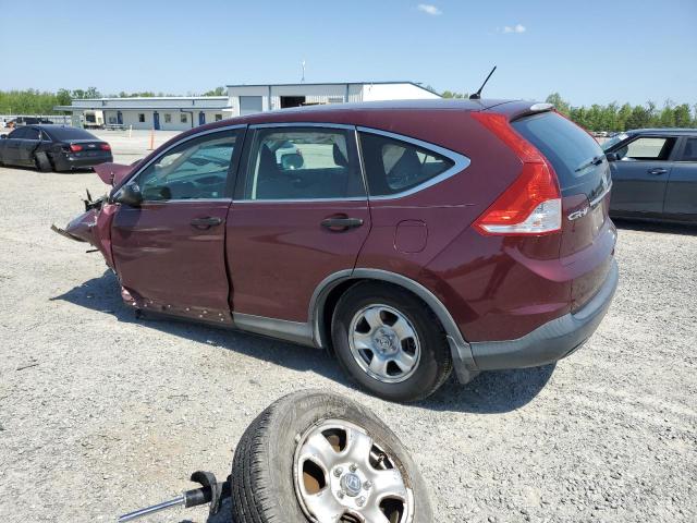 Photo 2 from auction – 2012 HONDA CR-V LX with VIN 5J6RM3H35CL024531