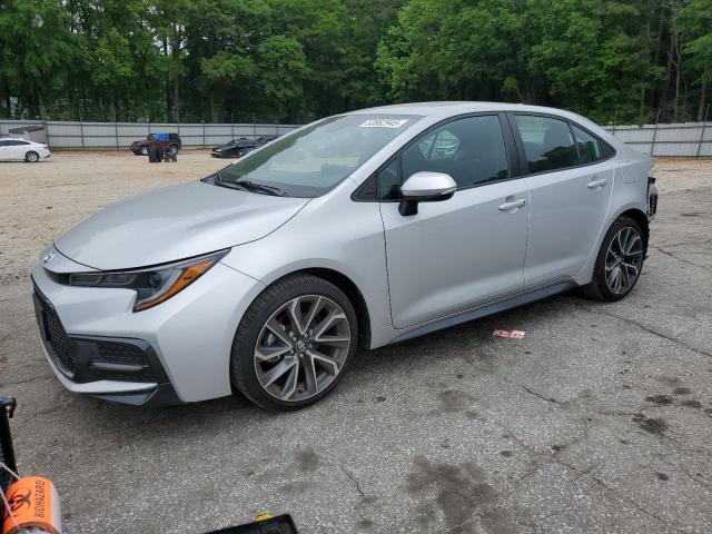 TOYOTA COROLLA SE 2021 with VIN 5YFS4MCEXMP085422 - Photo from auction