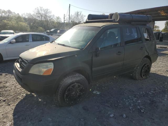 HONDA PILOT 2004 with VIN 2HKYF18554H614171 - Photo from auction