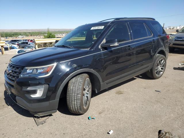 FORD EXPLORER S 2017 with VIN 1FM5K8GT9HGD98757 - Photo from auction