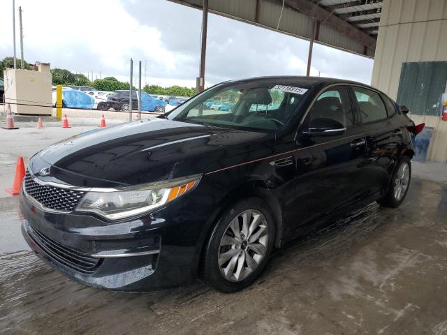 KIA OPTIMA EX 2017 with VIN 5XXGU4L39HG168567 - Photo from auction