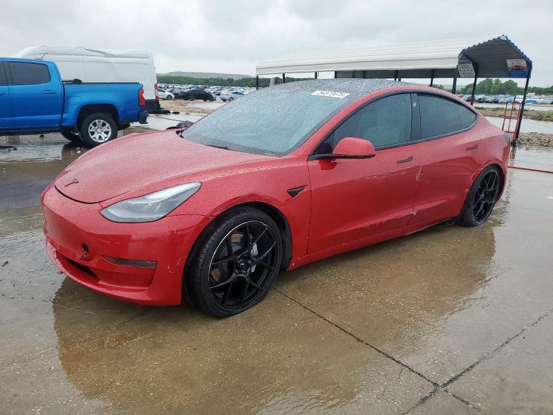 TESLA MODEL 3 2022 with VIN 5YJ3E1EB1NF115200 - Photo from auction