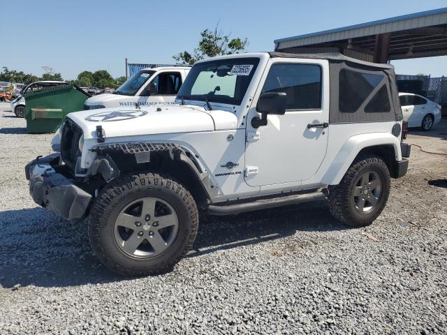 JEEP WRANGLER S 2015 with VIN 1C4AJWAG2FL589480 - Photo from auction