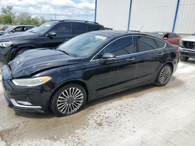 FORD FUSION SE 2017 with VIN 3FA6P0H92HR166630 - Photo from auction