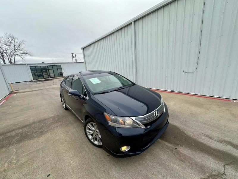 LEXUS HS 250H 2010 with VIN JTHBB1BAXA2008917 - Photo from auction