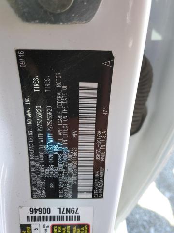 Photo 14 from auction – 2016 TOYOTA SEQUOIA PL with VIN 5TDDY5G10GS146623