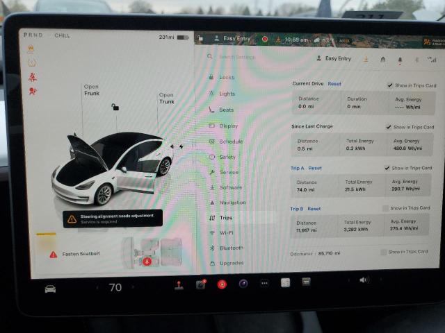 Photo 9 from auction – 2022 TESLA MODEL 3 with VIN 5YJ3E1EB2NF259080