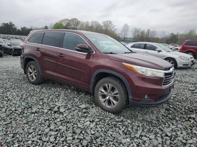 Photo 4 from auction – 2015 TOYOTA HIGHLANDER with VIN 5TDBKRFH3FS214460