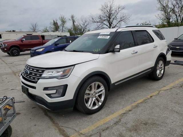 FORD EXPLORER L 2017 with VIN 1FM5K7F87HGE18771 - Photo from auction