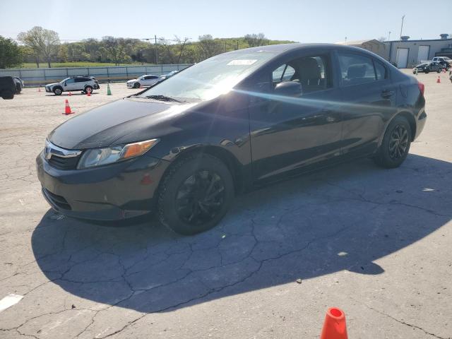 HONDA CIVIC LX 2012 with VIN 19XFB2F55CE012479 - Photo from auction