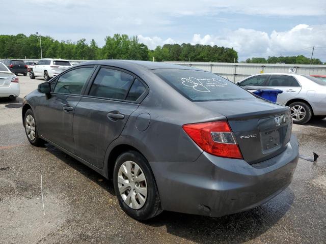 Photo 2 from auction – 2012 HONDA CIVIC LX with VIN 2HGFB2F50CH580872