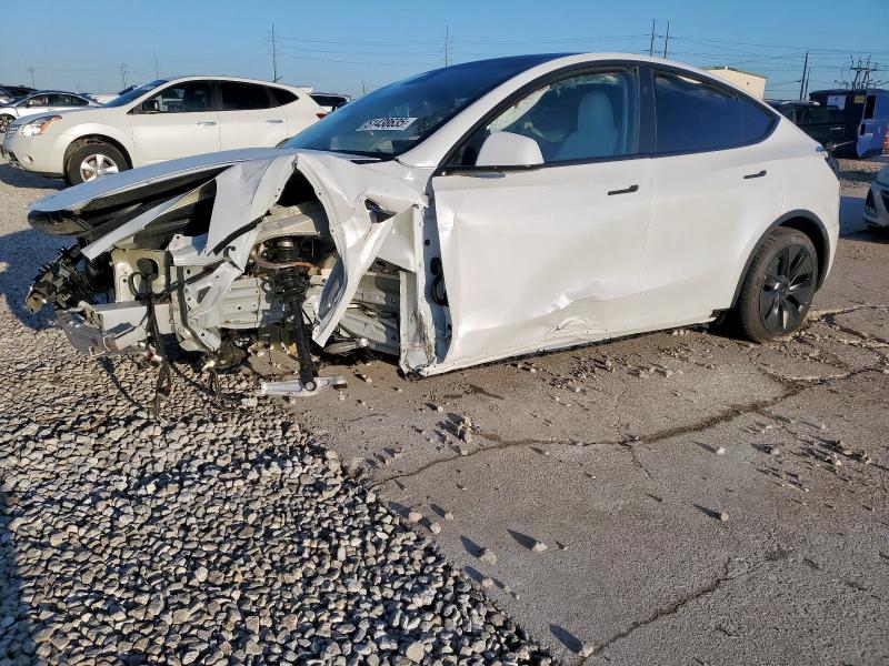 TESLA MODEL Y 2025 with VIN 7SAYGDEDXSA371480 - Photo from auction