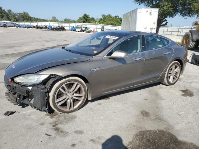 TESLA MODEL S 85 2015 with VIN 5YJSA1H25FF087146 - Photo from auction