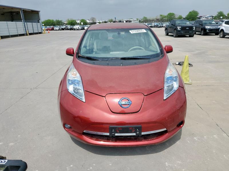 Photo 5 from auction – 2012 NISSAN LEAF SV with VIN JN1AZ0CPXCT019289